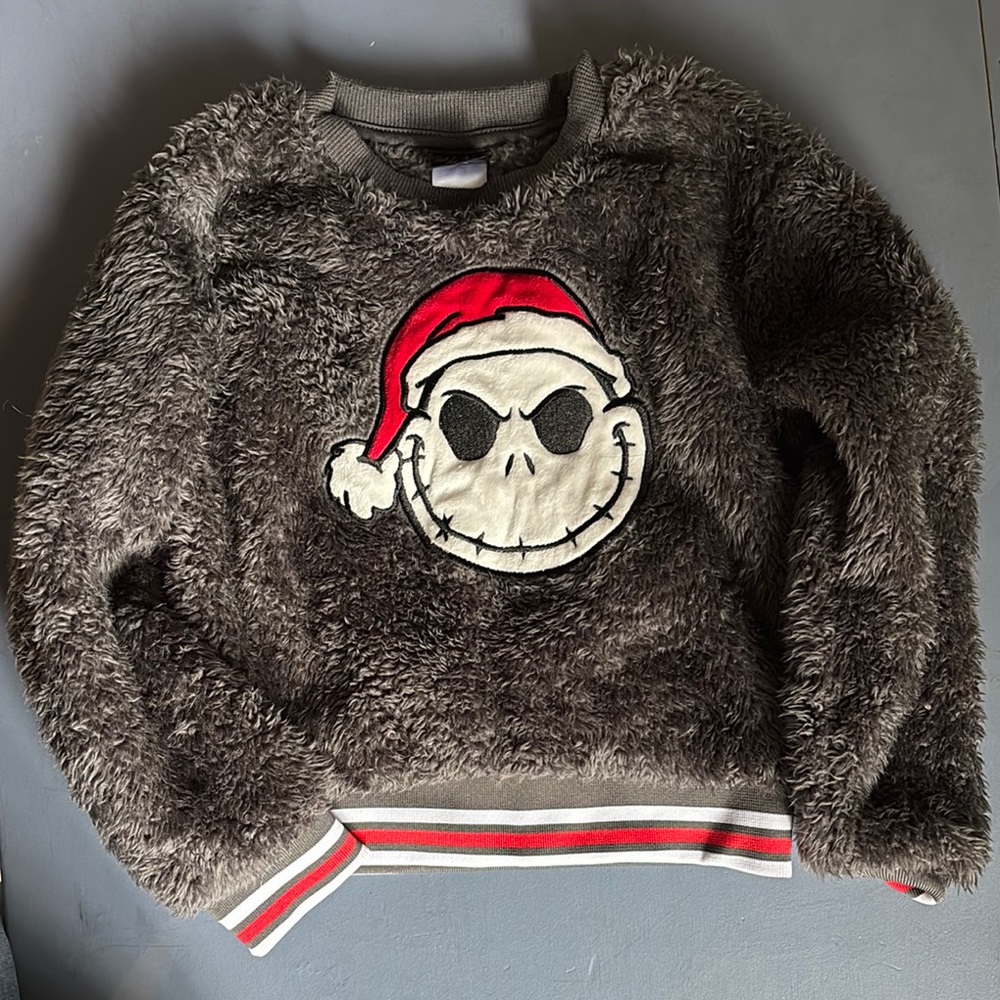 Disney’s Nightmare Before Christmas Fuzzy Sweater